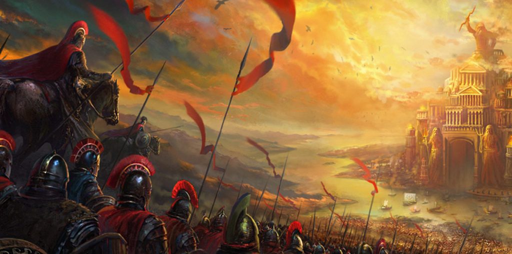 1024x509 Has Sparta's Lost City Been Found - Sparta City Painting