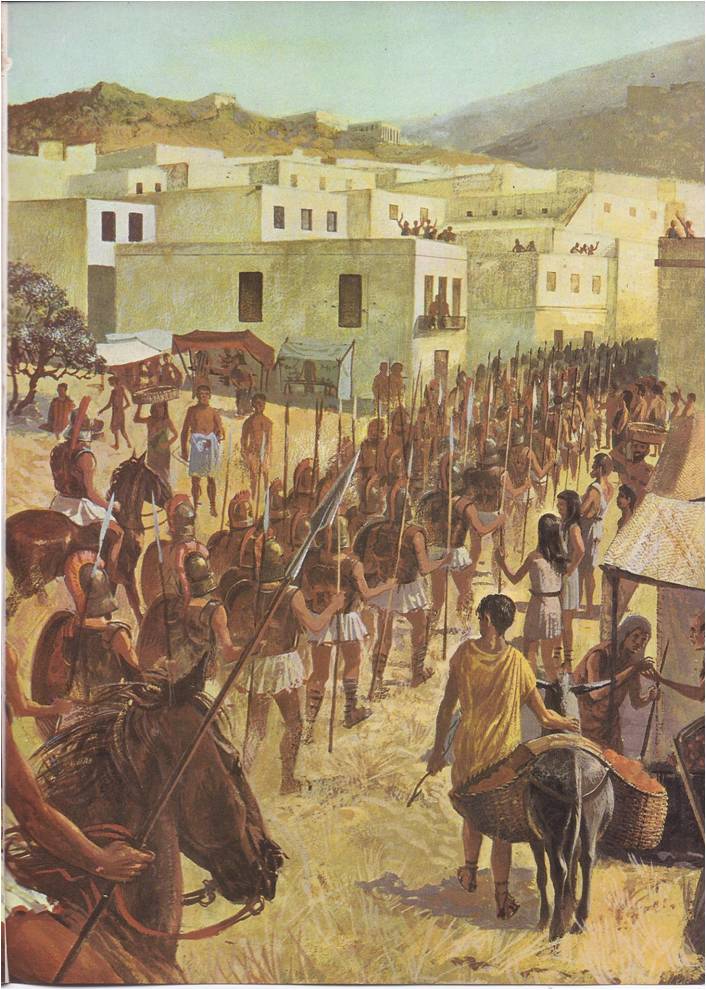 706x990 Sparta City Of Soldiers 700 B. C. 500 B. C. 3 - Sparta City Painting