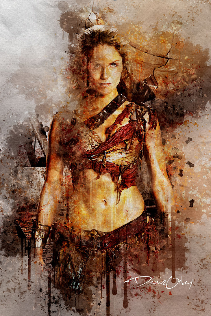 730x1095 Spartacus Characters Digital Art By Mermaid619 - Spartacus Painting