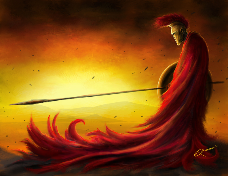 792x612 Spartan 1(72dpi) By Daa Truth - Spartan Painting