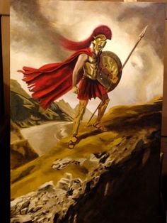 236x314 Trojan Horse - Spartan Painting