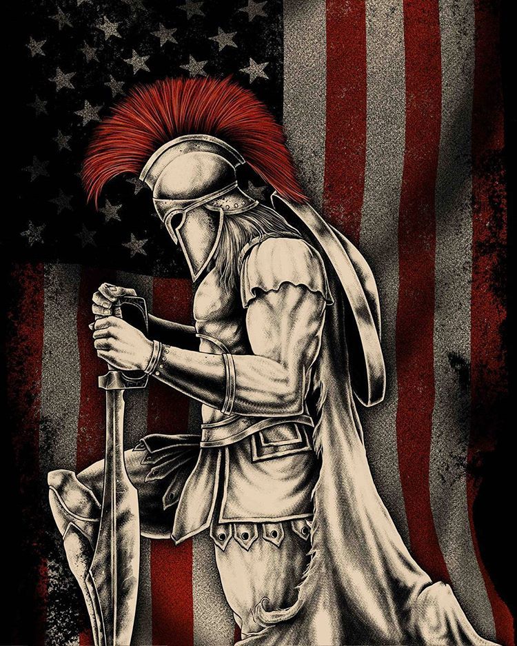 750x937 In Memory Of Our Fallen Warriors Spartan Spotlight - Spartan Warrior Painting