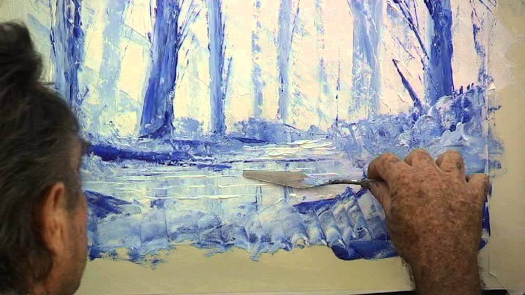 1024x576 How To Paint With Knife - Spatula Painting