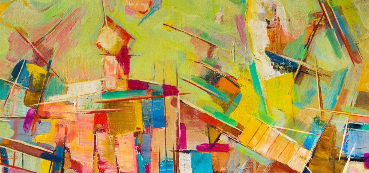 1200x565 Oil Painting Art Amp Paintings - Spatula Painting