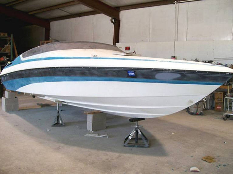 767x575 Custom Boat Painting Gelcoating - Speed Boat Painting