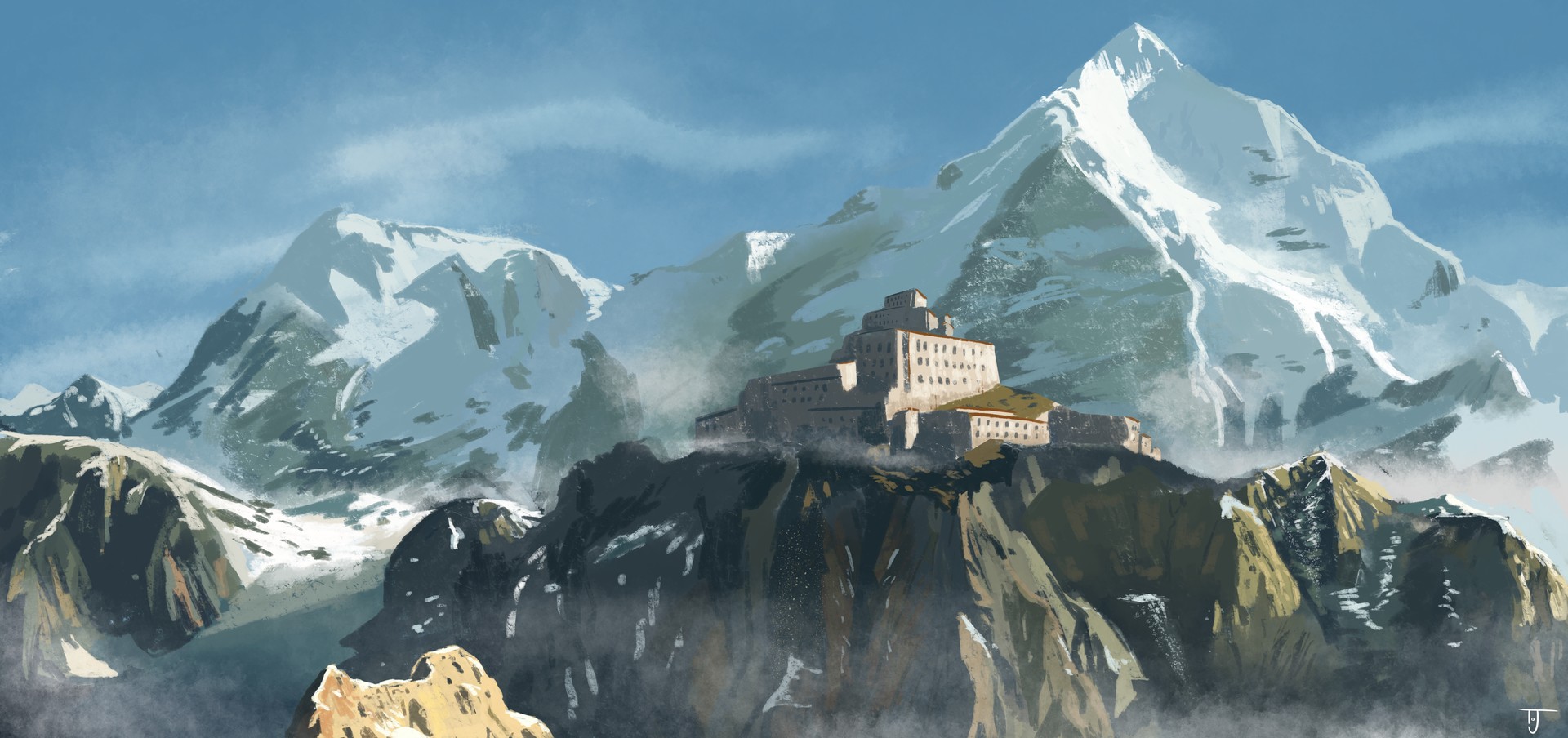 1920x904 Thomas Jammes - Speed Painting