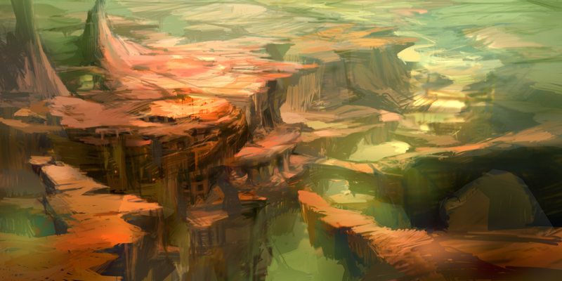 800x400 Speed Painting By Yunhyunjung On Environment - Speed Painting