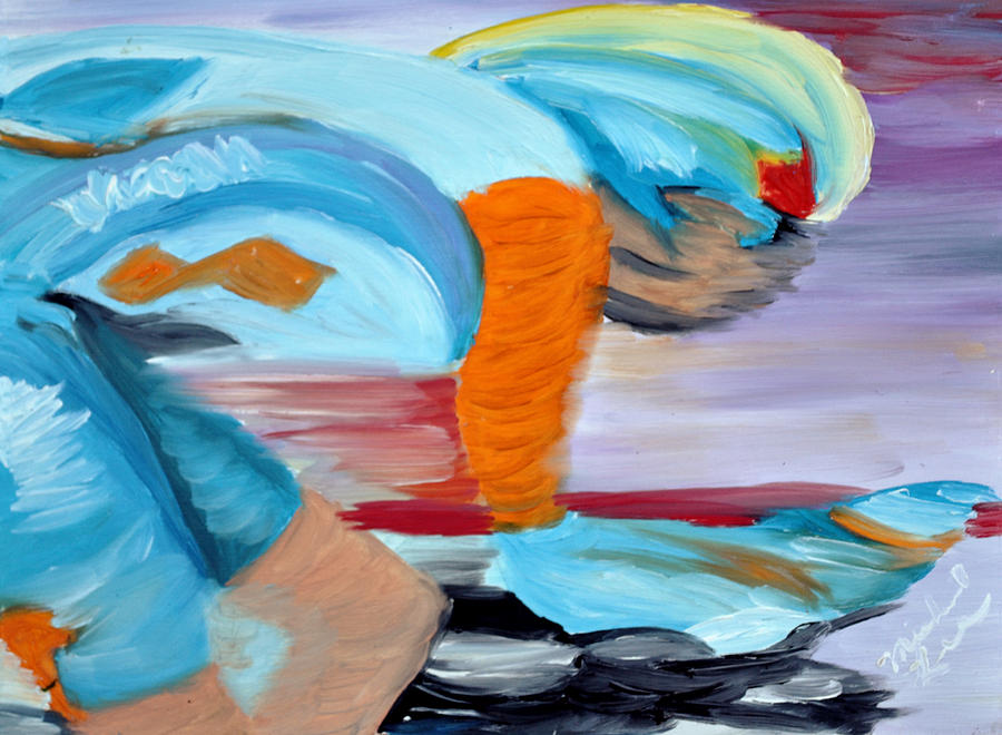 900x660 Speed Racer Painting By Michael Lee - Speed Racer Painting