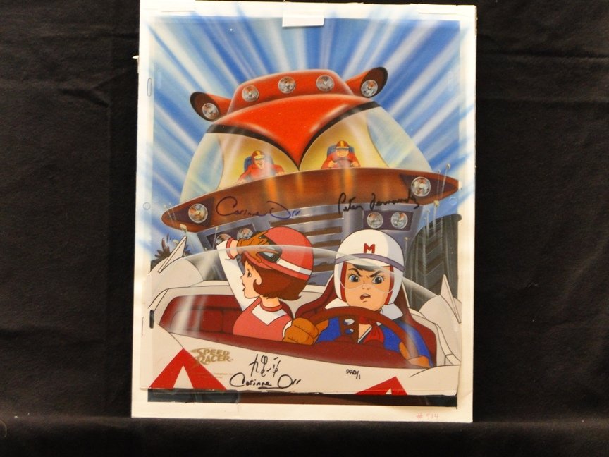 864x648 Speed Racer Rage Against The Mammoth Car - Speed Racer Painting