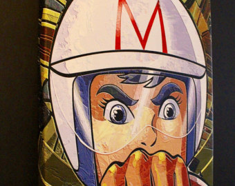 340x270 Speed Racer T Shirt - Speed Racer Painting