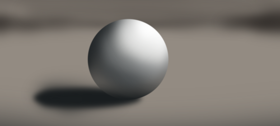 900x406 Painting - Sphere Painting