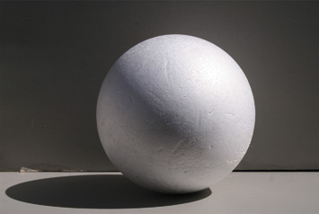 355x238 Painting Reflected Light On Flower Petals - Sphere Painting