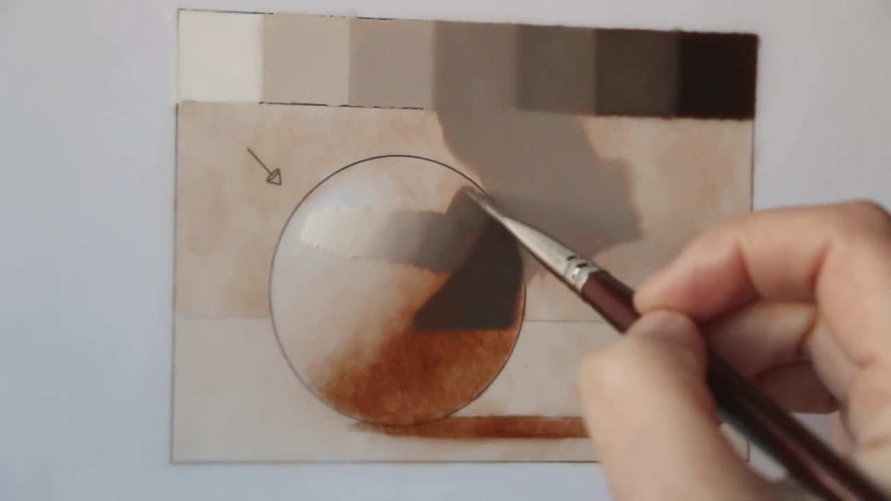 1280x720 Trailer Introduction Painting The Value Sphere In Oil - Sphere Painting