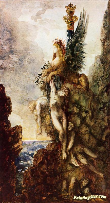 434x800 The Sphinx Artwork By Gustave Moreau Oil Painting Amp Art Prints - Sphinx Painting