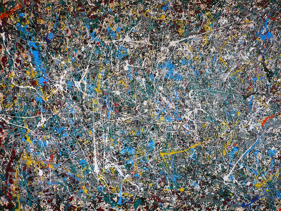 900x675 Cobweb Painting By Ericka Herazo - Spider Web Painting