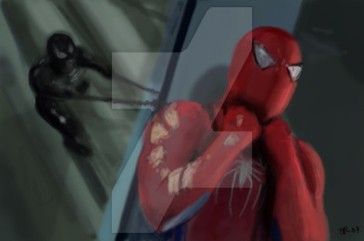 400x265 Spider Man Speed Paint 01 By Supermanbatman - Spiderman 3 Painting