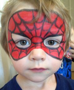 236x289 Spider Man Face Paint Boys Will Be Boys Spiderman - Spiderman Face Painting