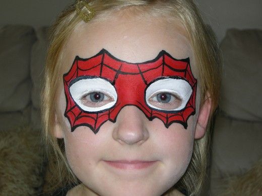520x390 Spiderman Face Painting For Children Tutorials, Tips And Designs - Spiderman Face Painting