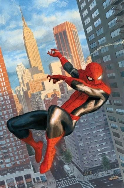 422x640 Very Well Done Spider Man Painting. Spider Man - Spiderman Painting Games