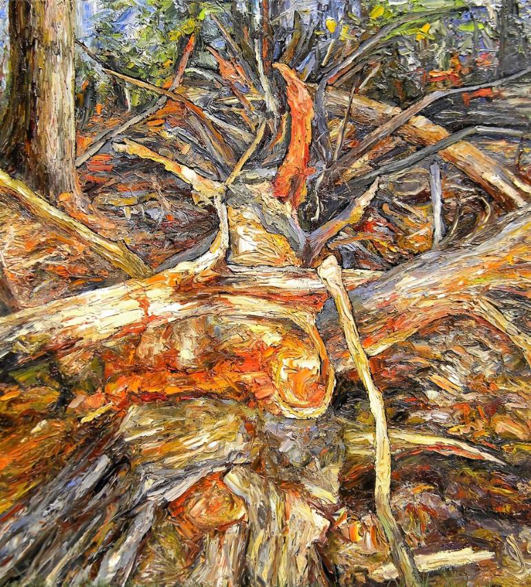 770x851 Saatchi Art Second Spine Painting By John Swedock - Spine Painting