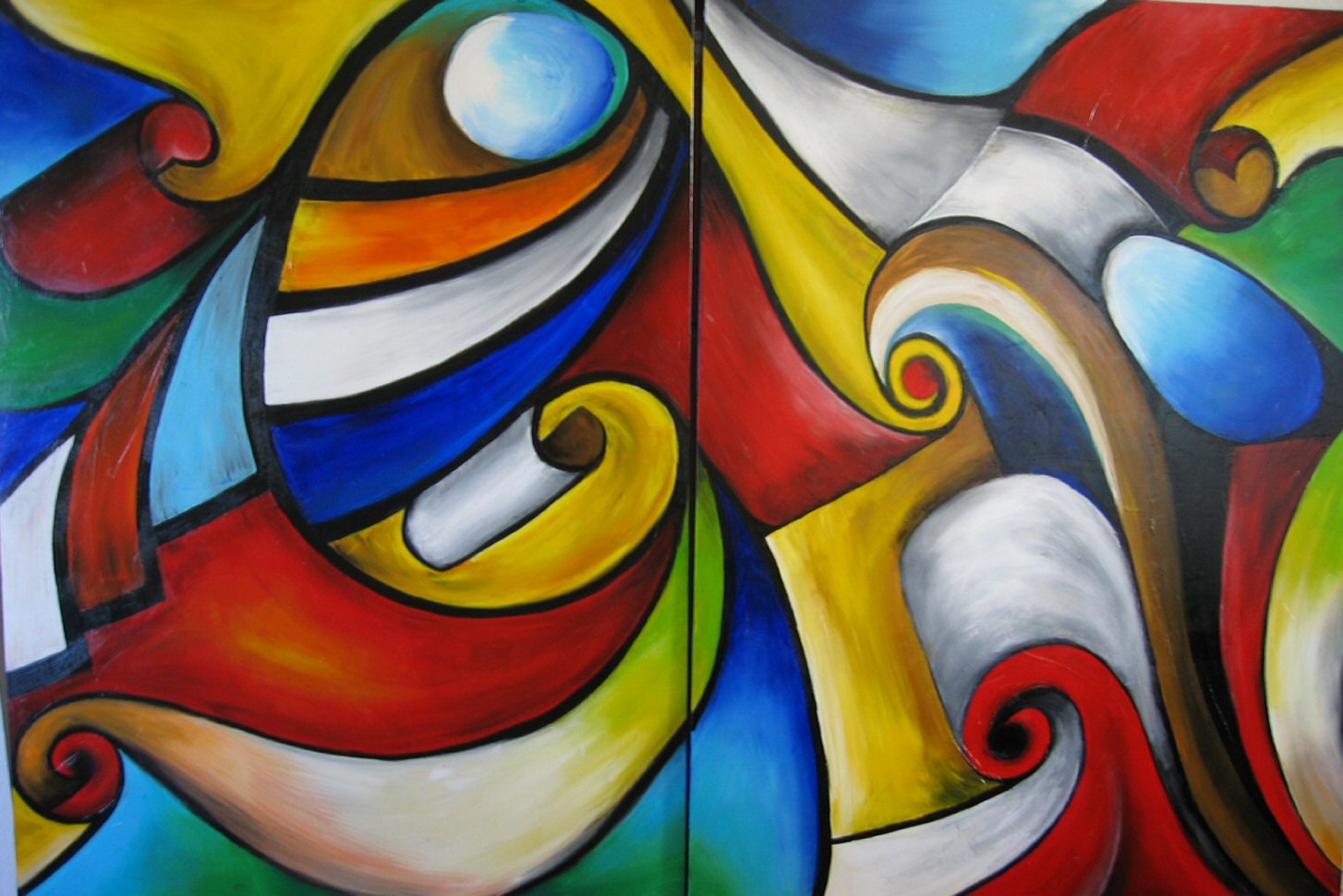 1454x971 Spiral Diptych Thegemsculptor Foundmyself - Spiral Painting