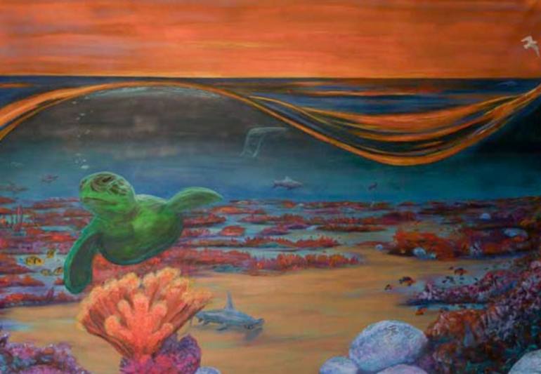 770x533 Saatchi Art Spirit Animal. Painting By Shane Lamb - Spirit Animal Painting