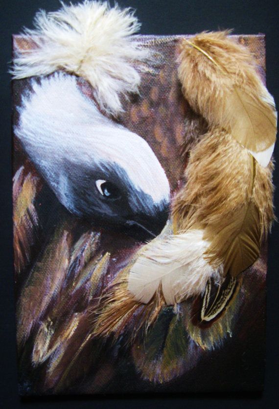 570x835 Vulture Condor Spirit Animal Painting By Thewildpsyche On Etsy - Spirit Animal Painting