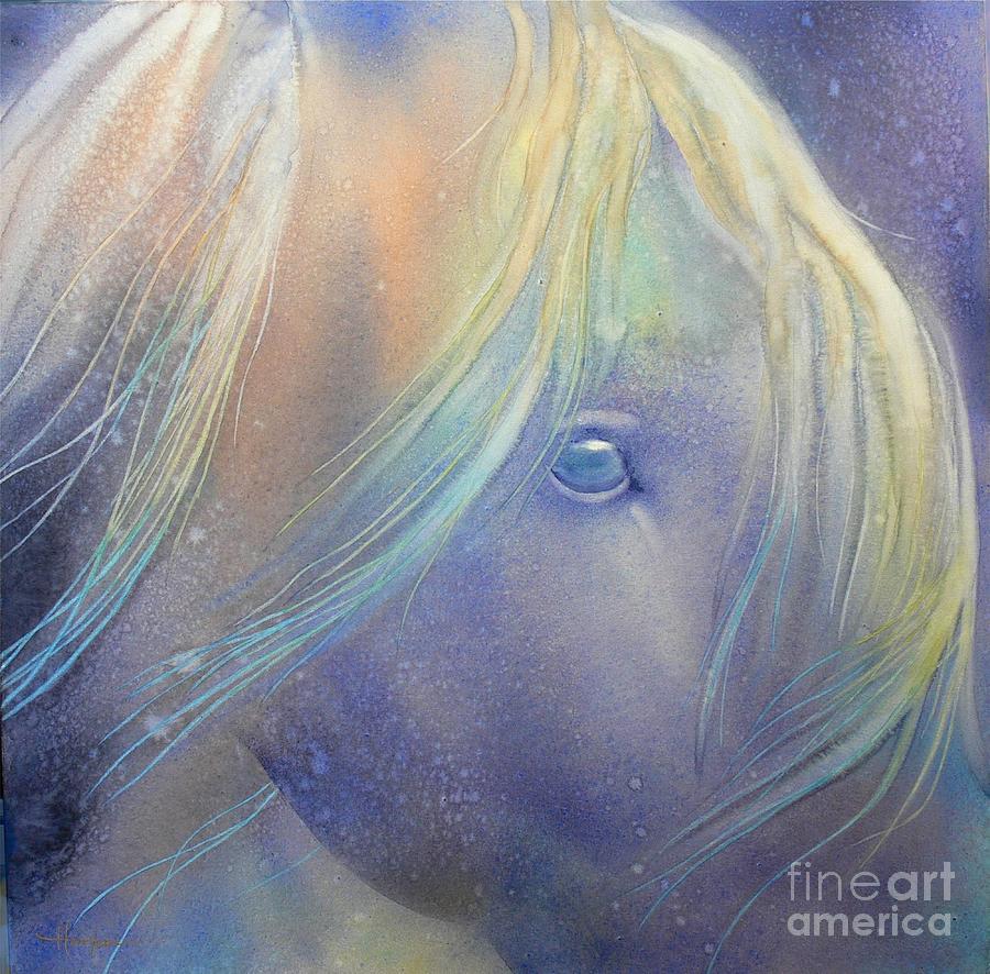 900x886 Spirit Horse Painting By Robert Hooper - Spirit Horse Painting