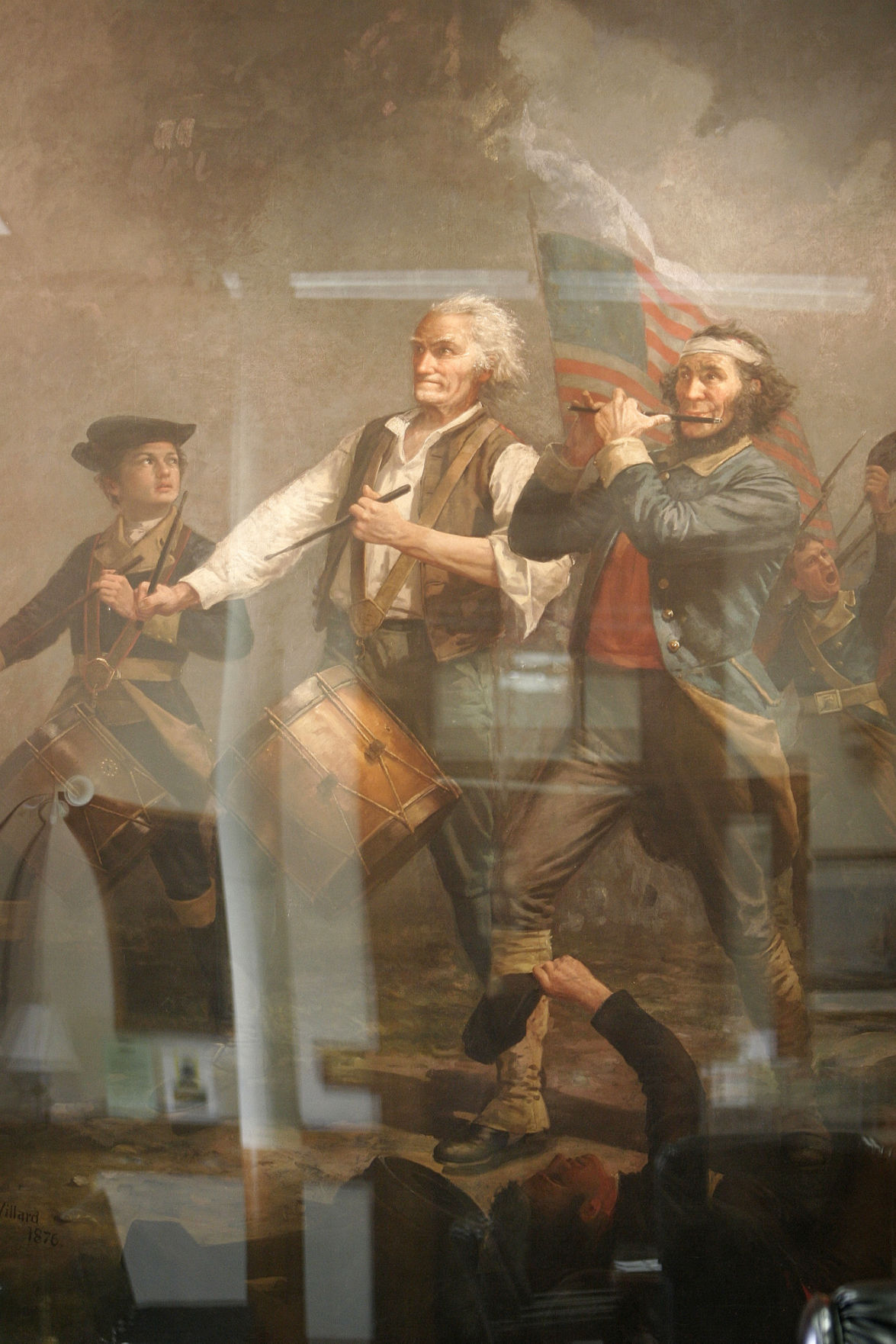 1175x1762 Right Or Wrong, Marblehead Leaders Keep - Spirit Of 76 Painting