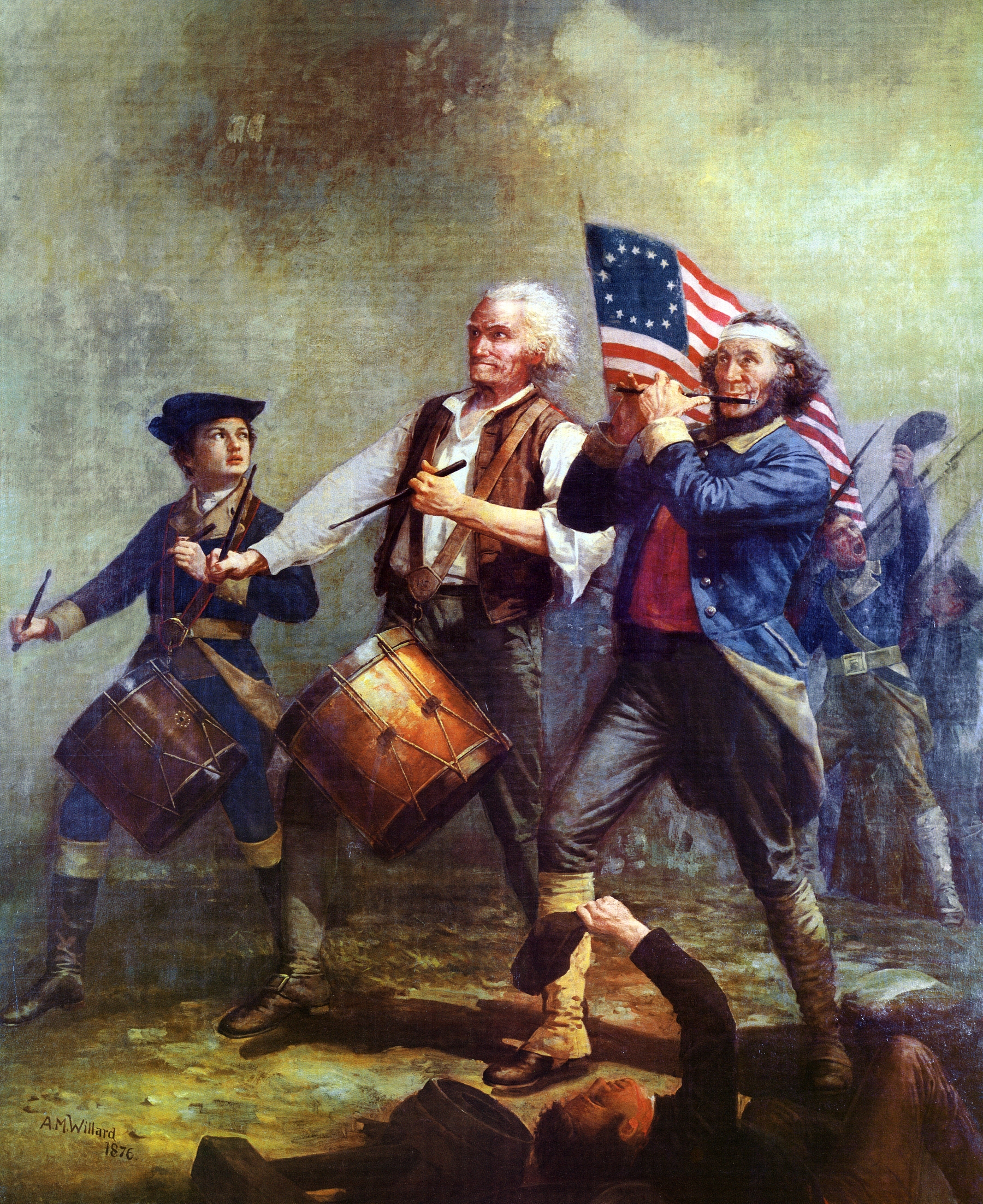 1800x2204 Spirit - Spirit Of 76 Painting