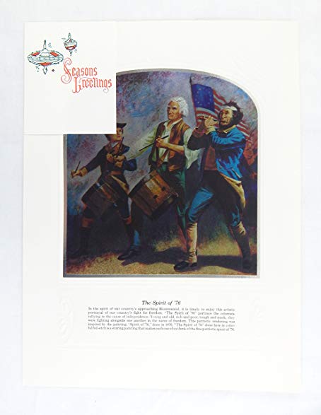 454x587 Vintage The Spirit Of 76 American Revolution Color - Spirit Of 76 Painting