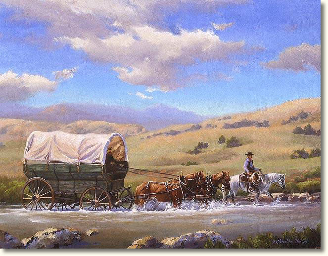 663x518 Robin's Readings Reflections Pioneer Spirit - Spirit Of America Painting