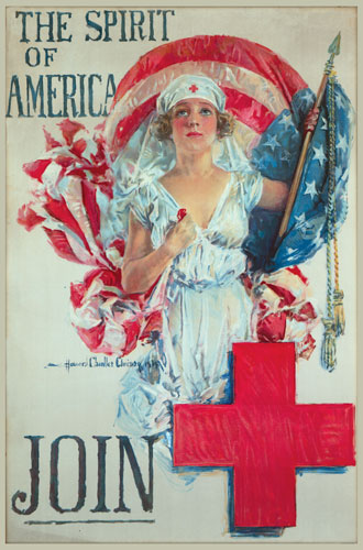 330x500 Scottish Rite Masonic Museum Amp Library The Christy Girl In World - Spirit Of America Painting