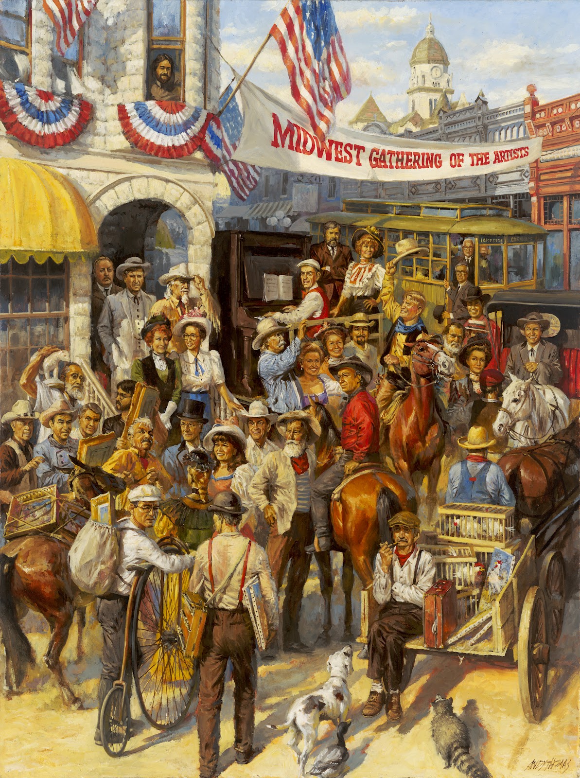 1193x1600 Andy Thomas Interview - Spirit Of America Painting