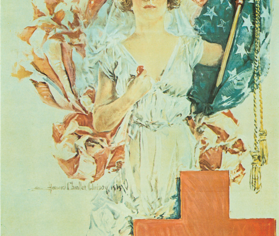 924x784 The Spirit Of America Join Red Cross Propaganda Posters For Sale - Spirit Of America Painting