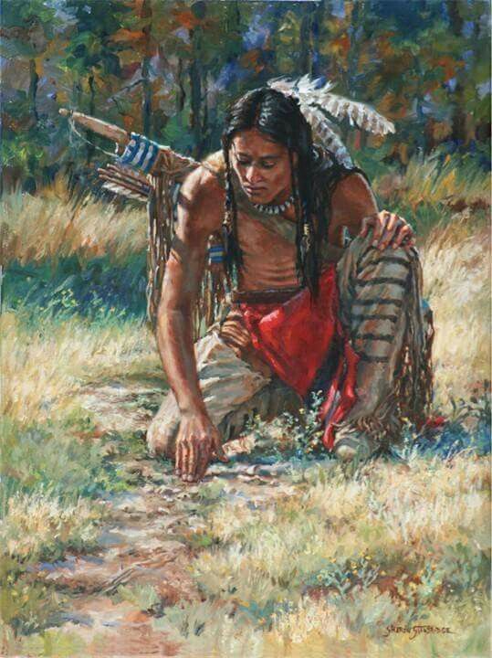 539x720 Pin By Louise Watts On Native American Native - Spirit Of The Frontier Painting