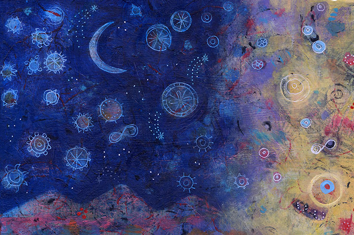 720x478 Spirit Bear Painting - Spirit Painting