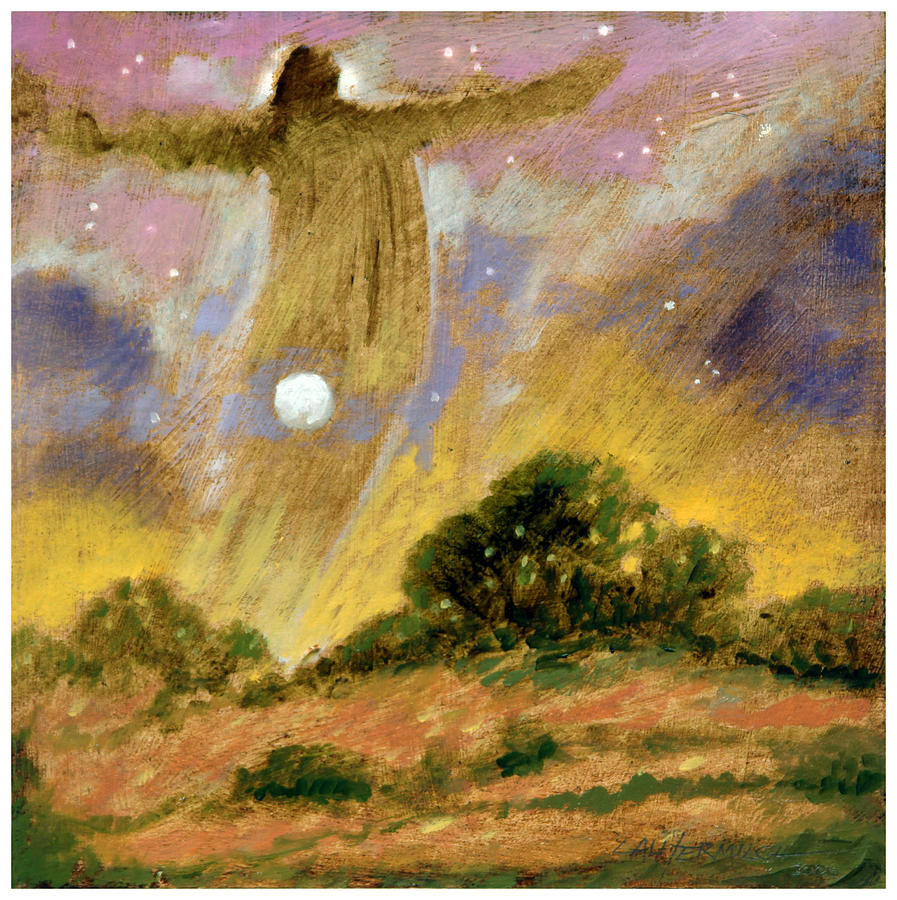 897x900 Human Spirit Painting By John Lautermilch - Spirit Painting