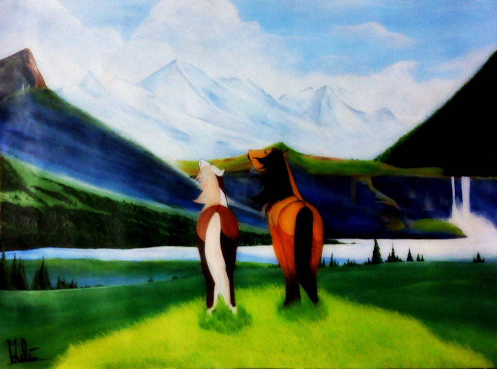 1024x761 Spirit - Spirit Stallion Of The Cimarron Painting