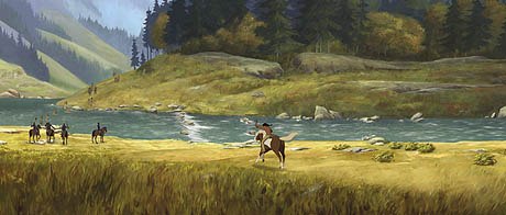460x196 Spirit A Longshot Or A Sure Bet Animation World Network - Spirit Stallion Of The Cimarron Painting