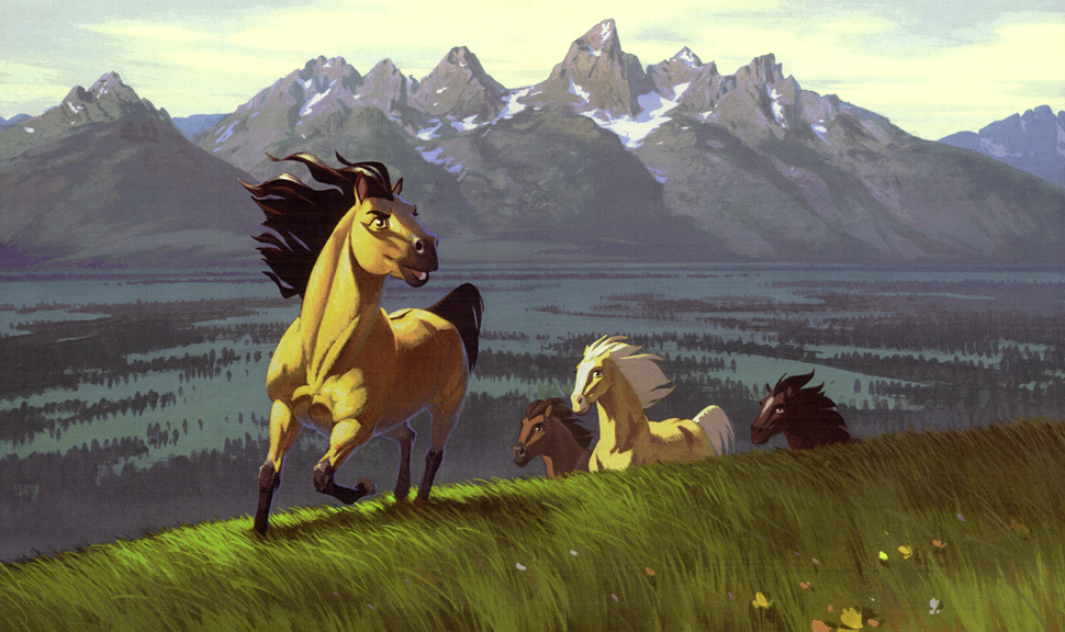 970x576 Spirit Stallion Of The Cimarron Wallpapers - Spirit Stallion Of The Cimarron Painting