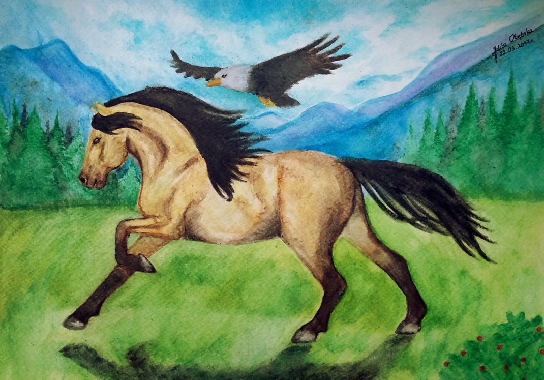 Spirit Stallion Of The Cimarron Painting at PaintingValley.com ...