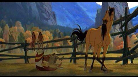 477x268 Spirit Stallion Of The Cimarron (2002) - Spirit Stallion Of The Cimarron Painting