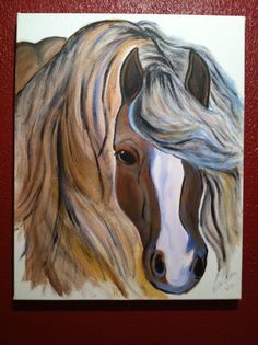 236x315 Spirited Horse Painting - Spirited Horses Painting
