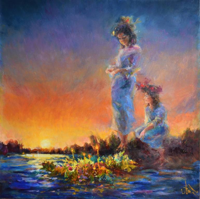 770x766 Saatchi Art Source Of Spiritual Light Painting By Andriy Naboka - Spiritual Painting