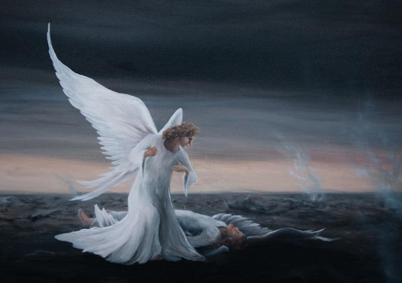 800x564 Spiritual Warfare - Spiritual Warfare Painting