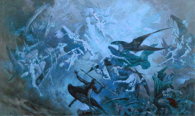 646x385 Spiritual Warfare Texas Ghost And Spirit Intervention - Spiritual Warfare Painting