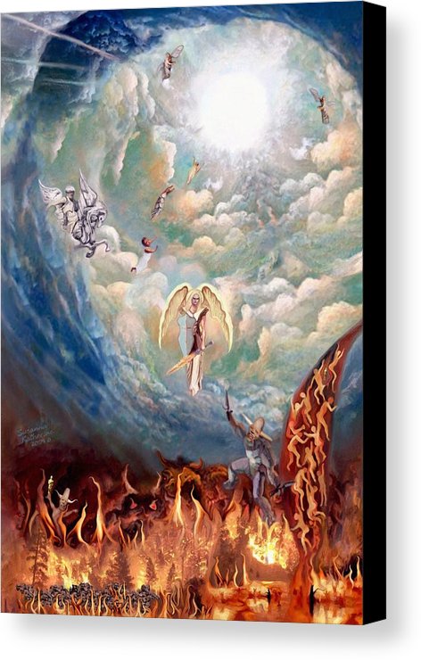 472x740 Spiritual Warfare Canvas Print Canvas Art By Susanna Katherine - Spiritual Warfare Painting