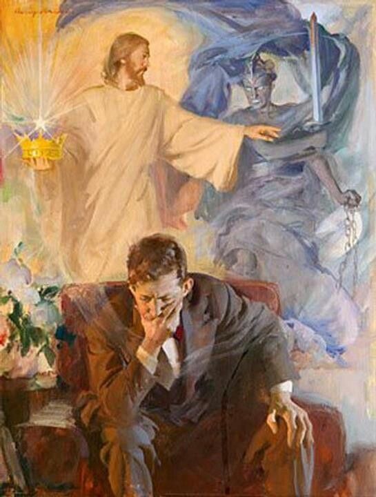 545x720 Marie Julie Jahenny, Chastisement And Restoration - Spiritual Warfare Painting