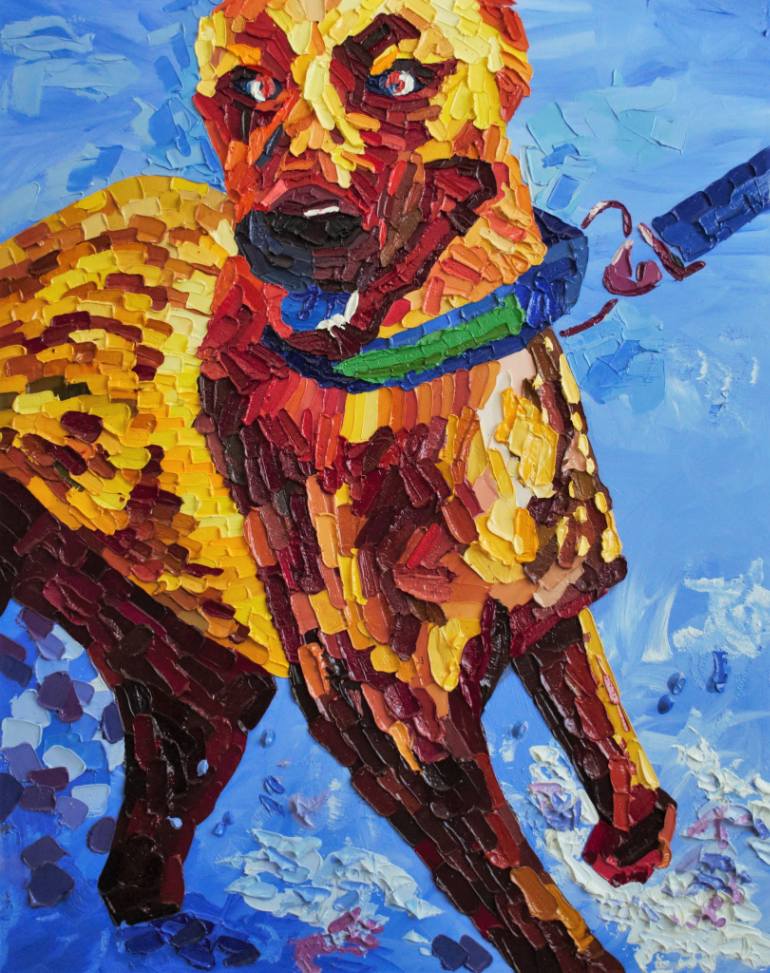 770x973 Saatchi Art Zaylie Splash Painting By Daniel Orr - Splash Painting